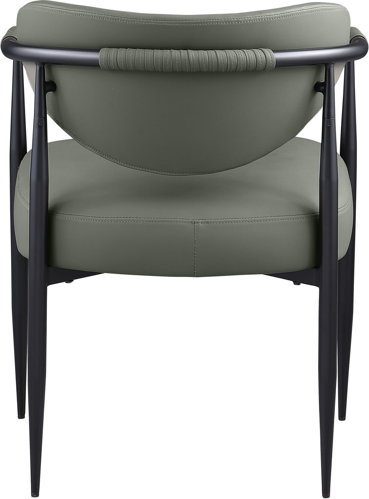 Virella - faux Leather Upholstered Dining Chair (Set of 2) - Black Base