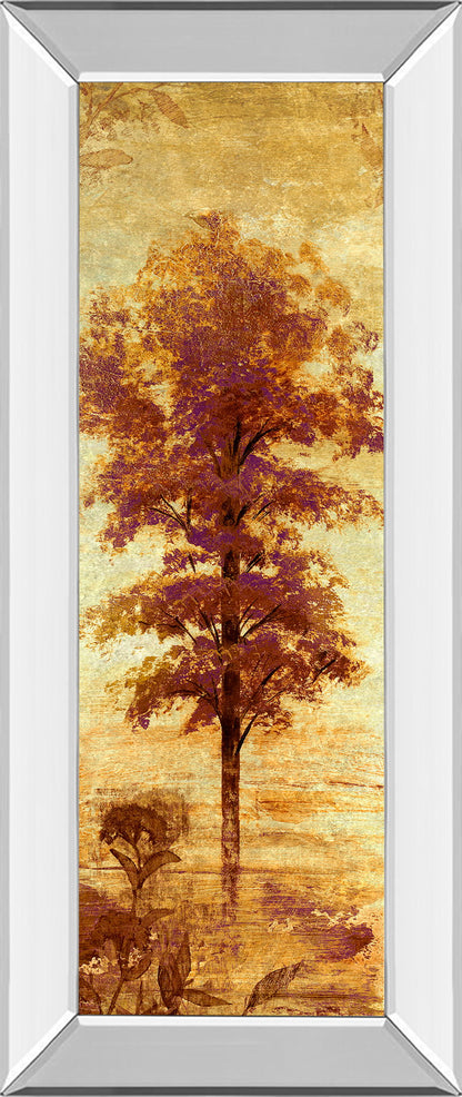 Early Autumn Chill I By Micheal Marcon - Mirror Framed Print Wall Art - Light Brown