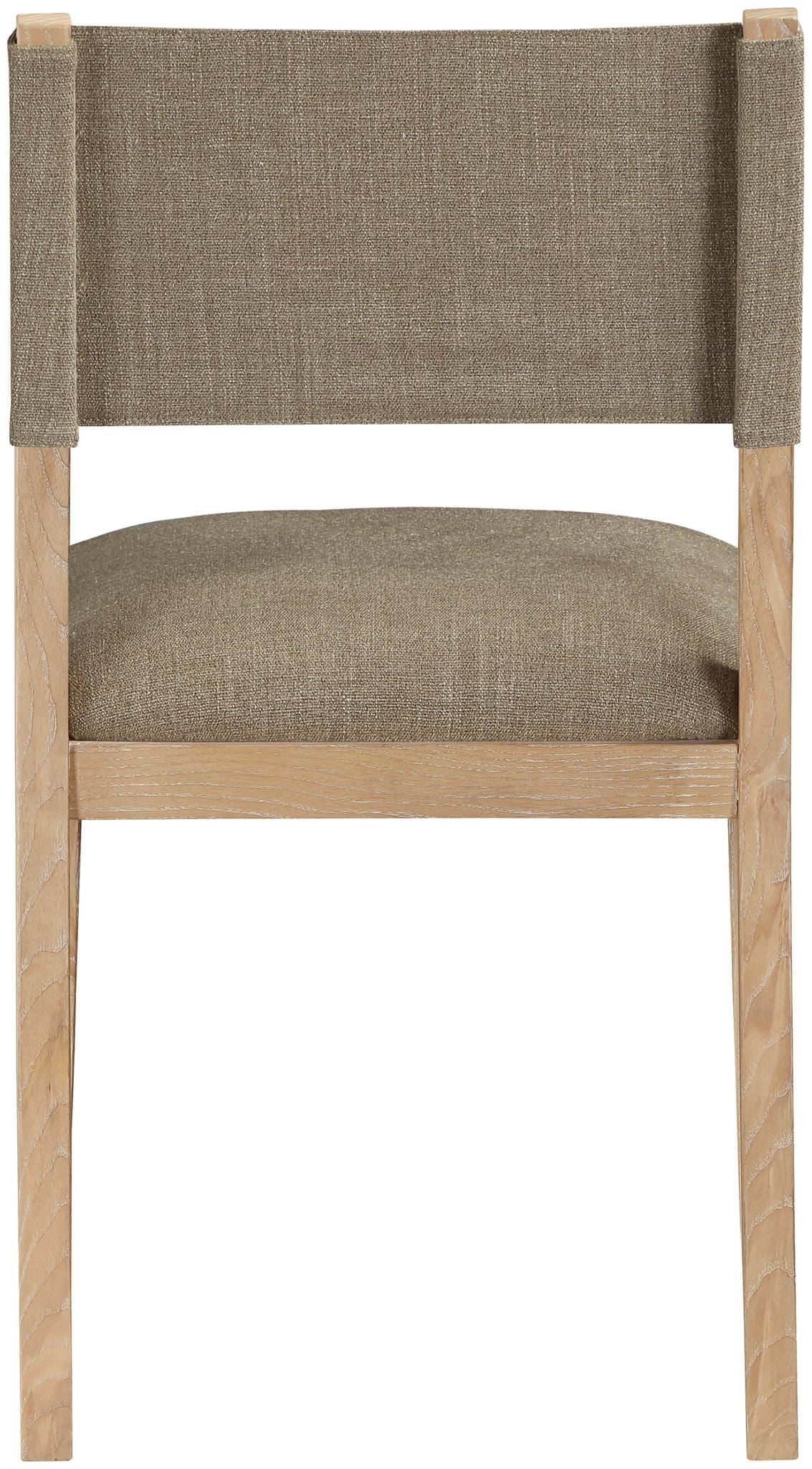 Avon - Linen Textured Performance Fabric Upholstered Dining Side Chair (Set of 2)