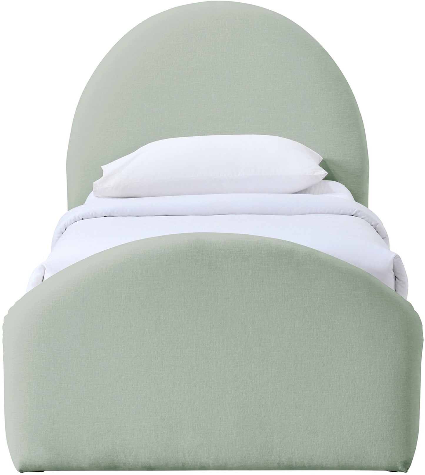 Andaz - Chenille Fabric Upholstered Bed