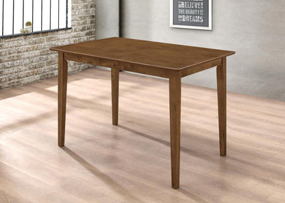 Robles - 5 Piece Rectangular Dining Table Set - Chestnut