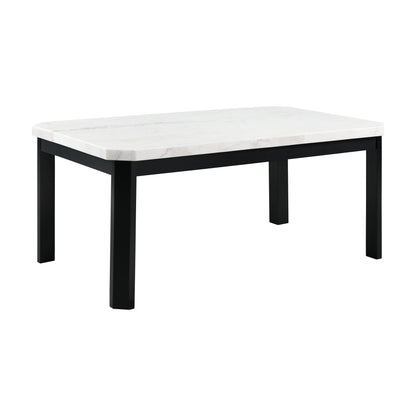 Francesca - Juego de comedor rectangular de 5 piezas, mesa y cuatro sillas - Gris