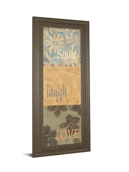 Uplift Il By Vision Studio - Framed Print Wall Art - Light Brown