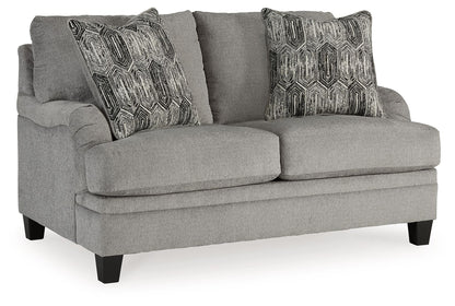 Davinca - Charcoal - Loveseat