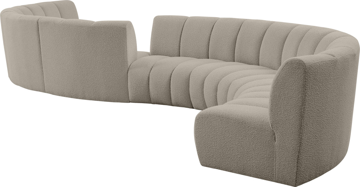 Infinity - 8 Piece Boucle Modular Sectional