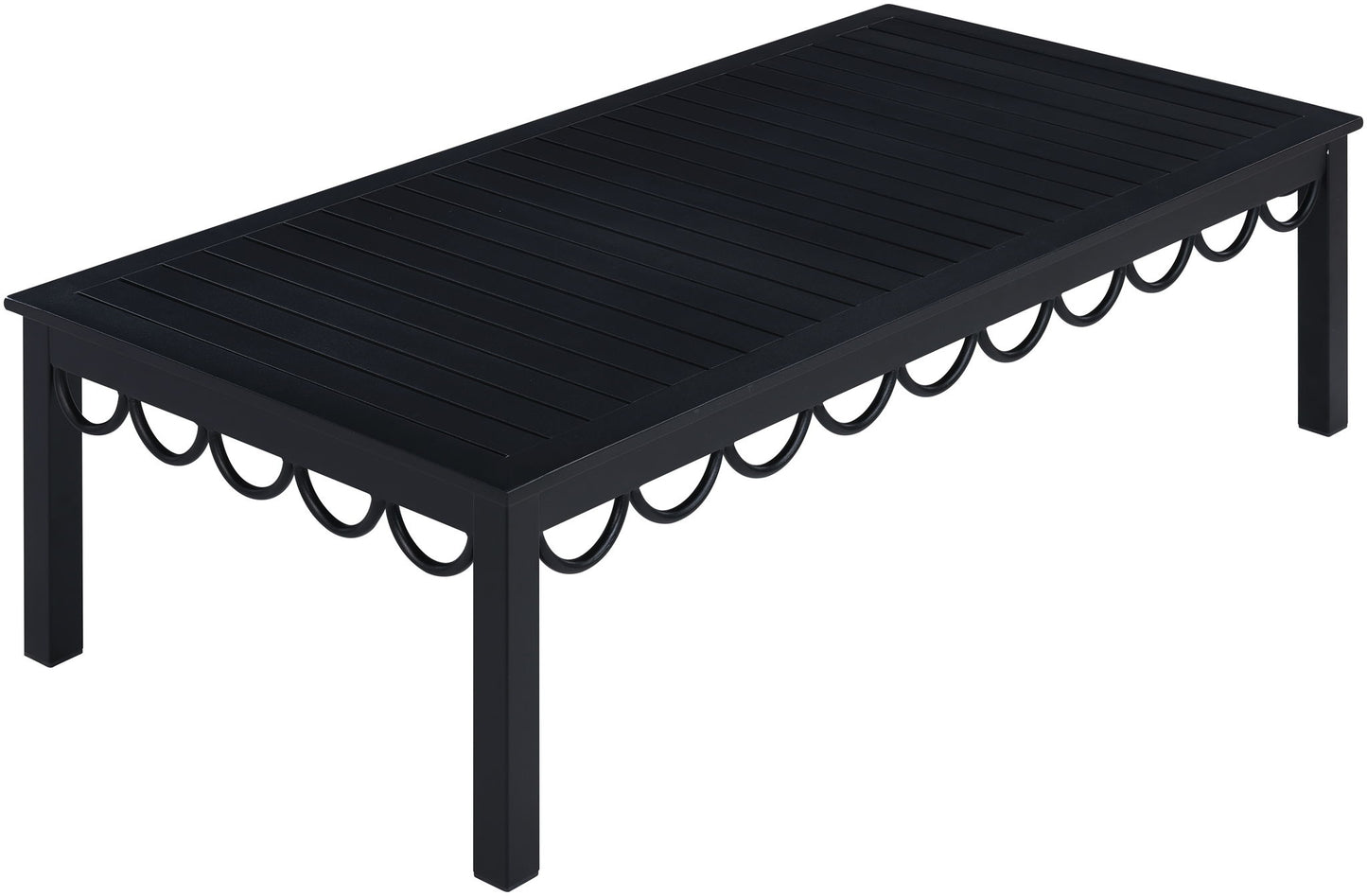 Portofino - Aluminum Outdoor Patio Coffee Table