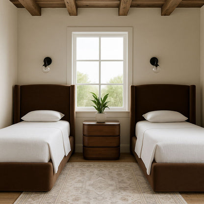 Kendall - Velvet Upholstered Bed