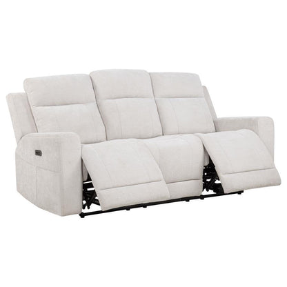 Kennett - Chenille Power Reclining Sofa Set