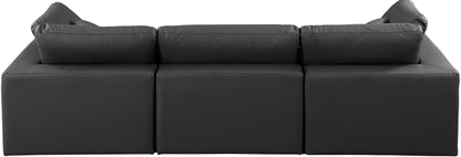 Comfy - Faux Leather Modular Sofa 3 Seats