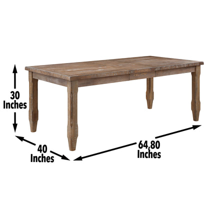 Riverdale - Dining Table - Driftwood