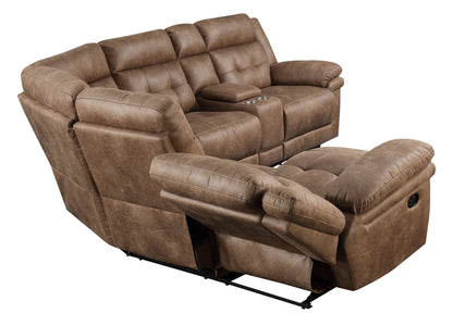 Anastasia - 3 Piece Sectional - Light Brown