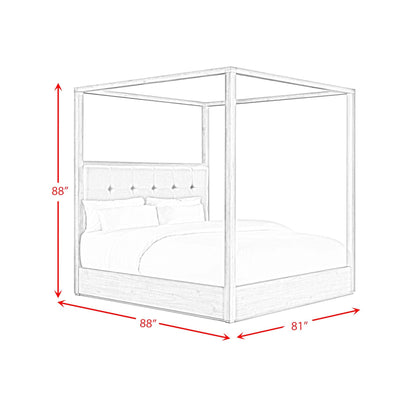 Arcadia - Cama con dosel