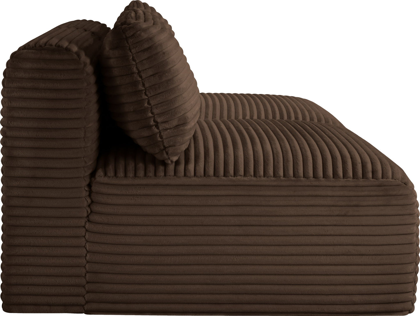 Shaggy - 2 Seat Modular Armless Sofa