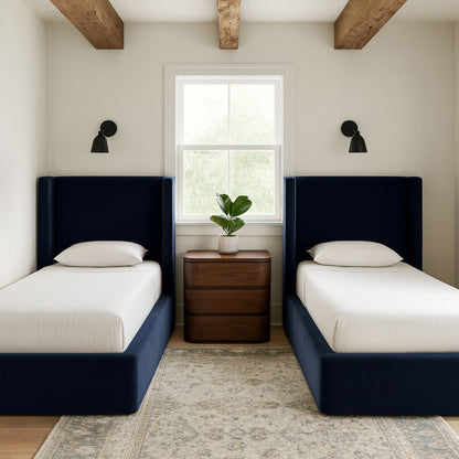 Kendall - Velvet Upholstered Bed