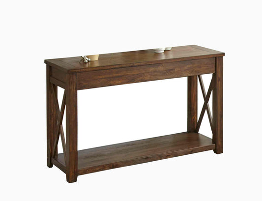 Lenka - Sofa Table - Brown