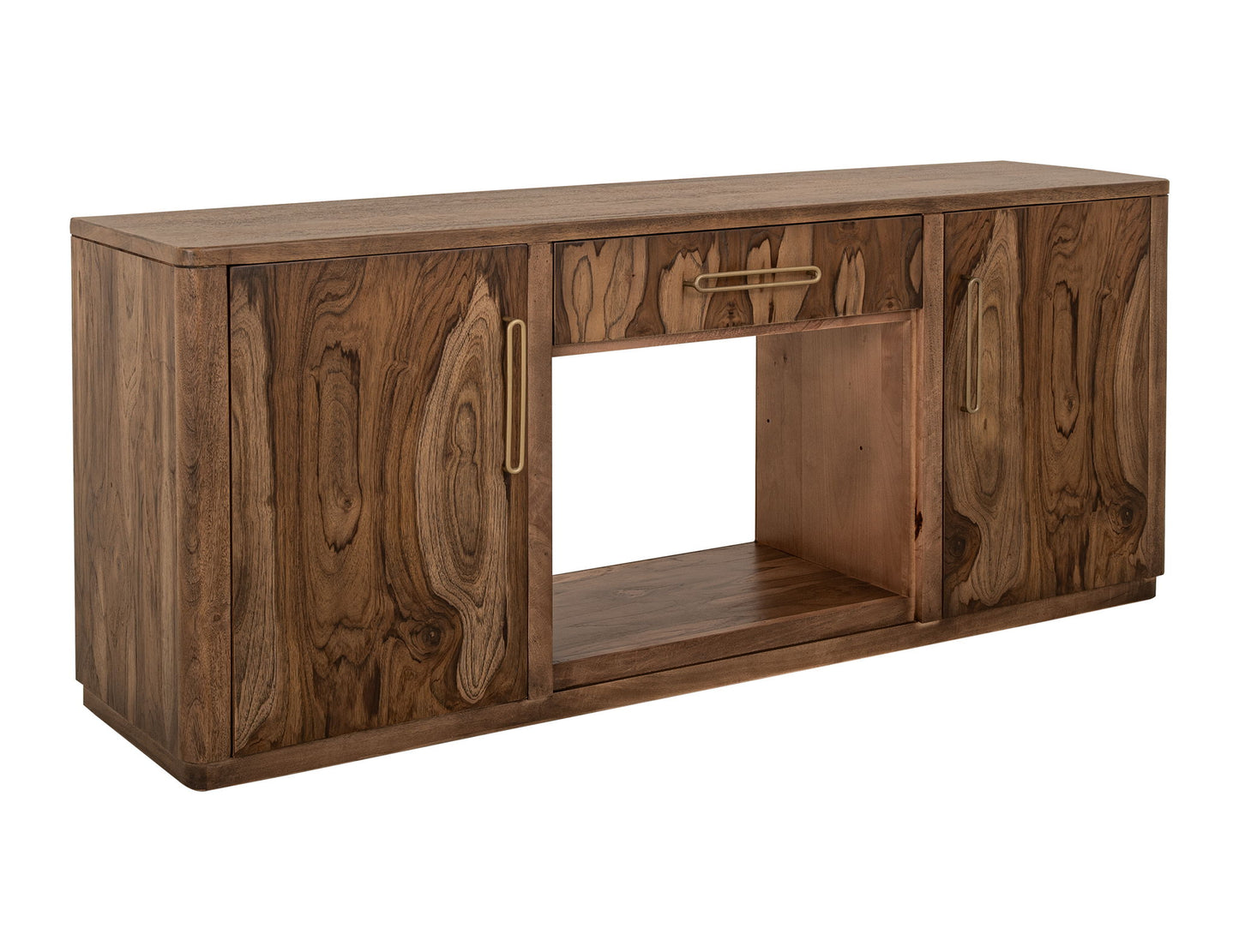 Balam - TV Stand With 1 Drawer & 2 Door - Light Brown