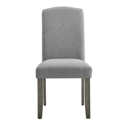 Emily - Dining Side Chair (Set of 2) - Dark Gray