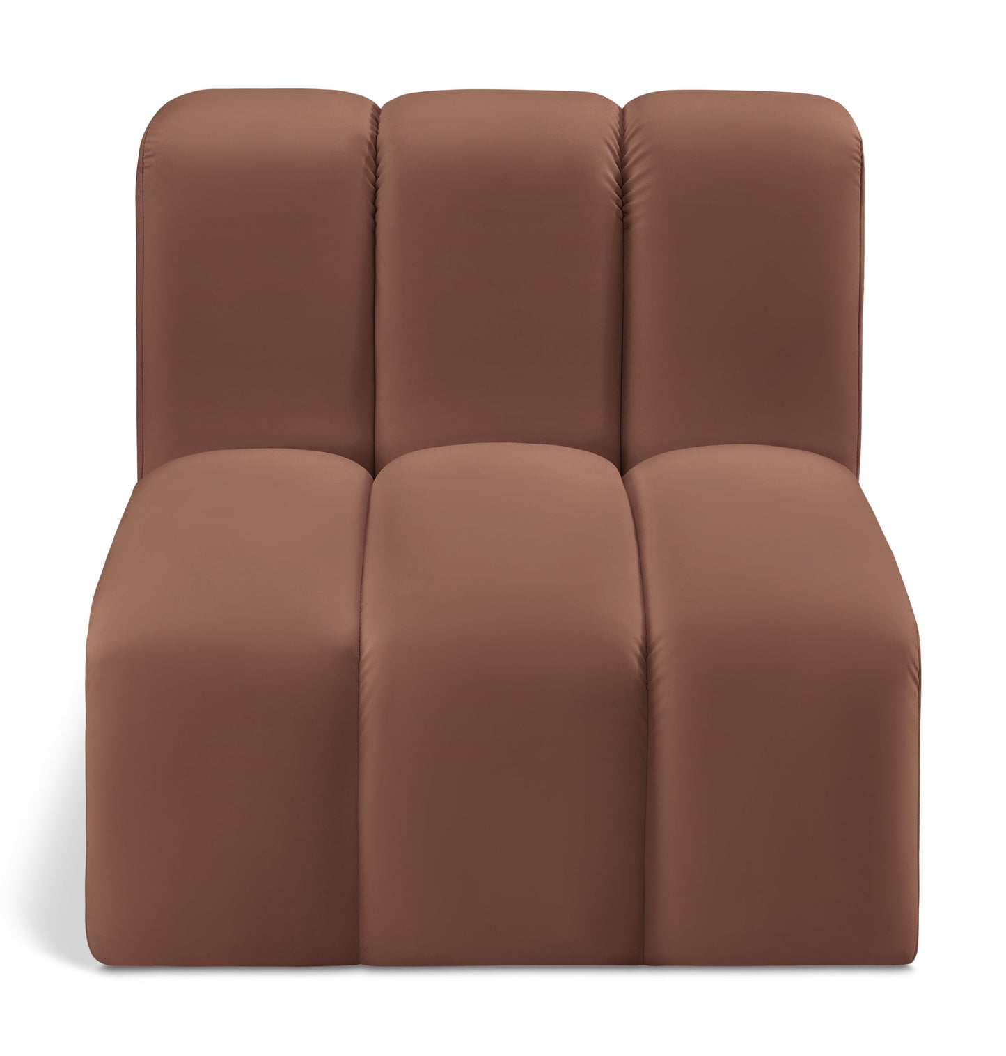 Arc - Faux Leather Straight Chair