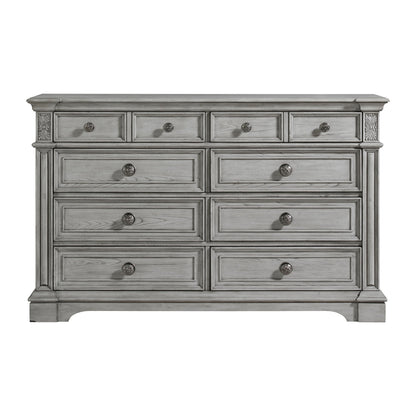 Glenmore - 8-Drawer Dresser - Aged Gray