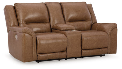 Trasimeno - Loveseat eléctrico reclinable con consola