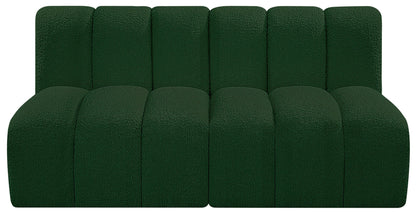 Arc - Boucle Fabric 2 Seats Modular Sofa