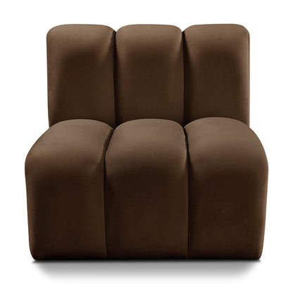 Arc - Velvet Straight Chair