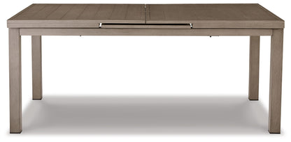Frente a la playa - Beige - Mesa auxiliar rectangular para comedor