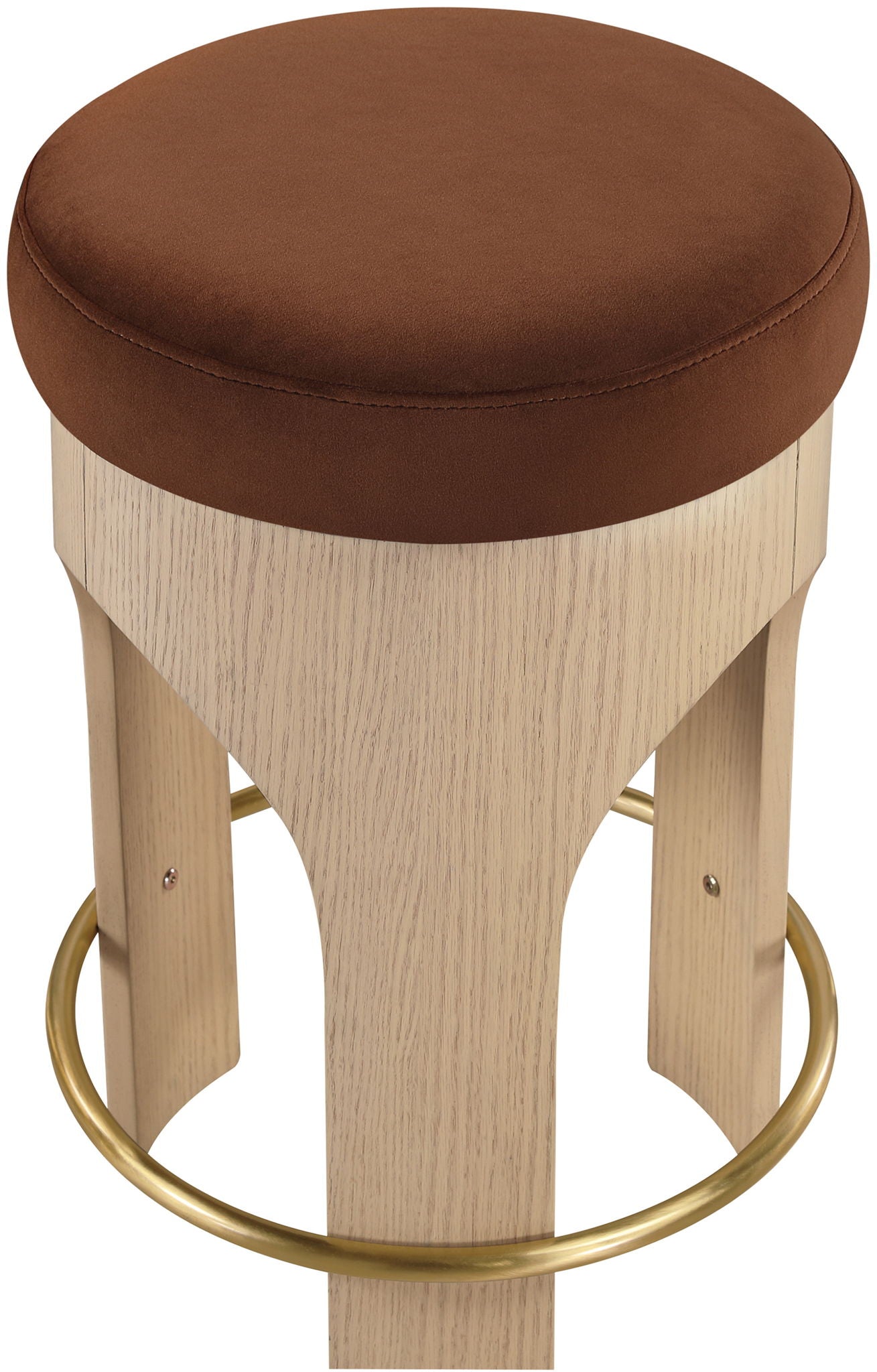 Bocceli - Counter Stool - Natural Base