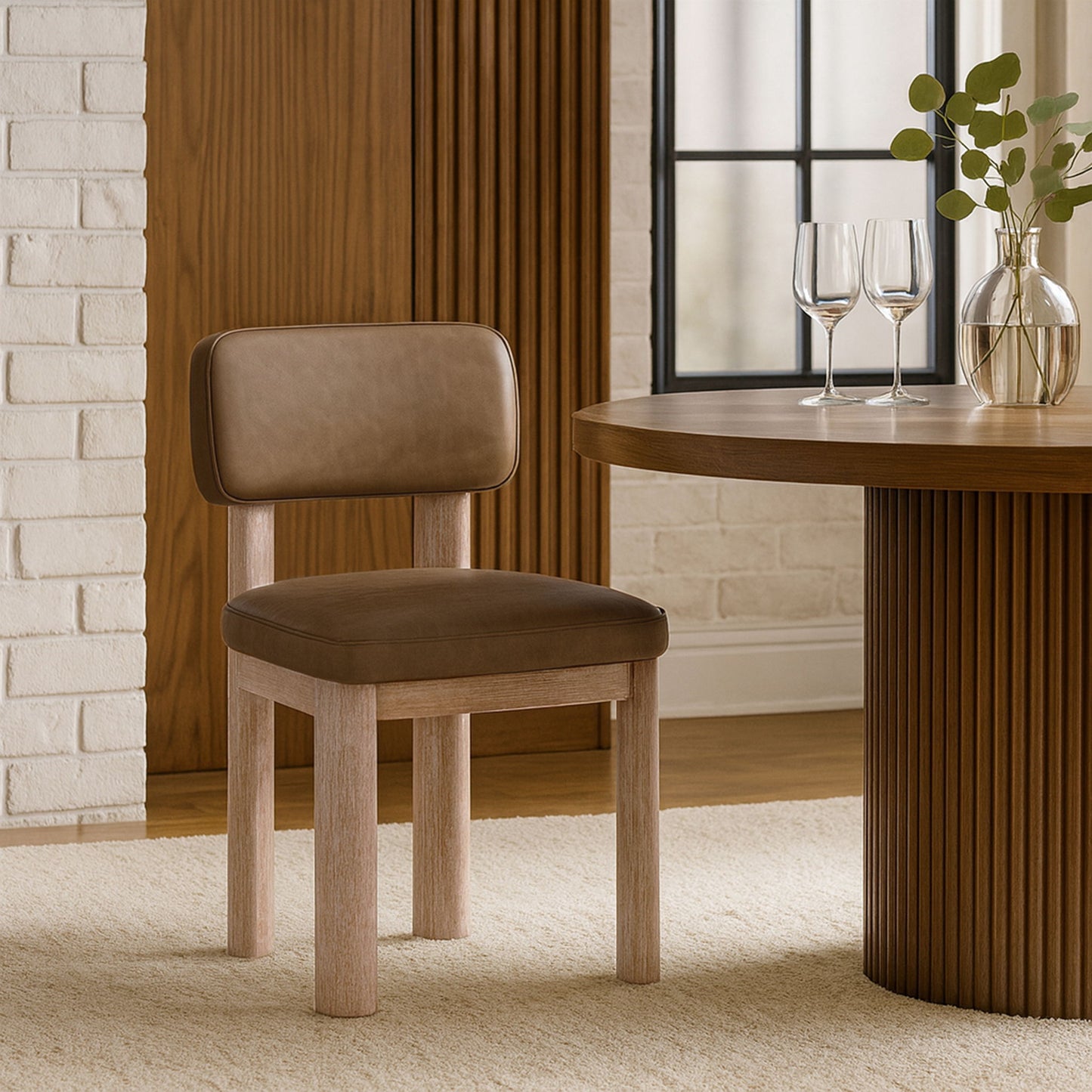 Paloma - Faux Leather Upholstered Dining Chair (Set of 2)