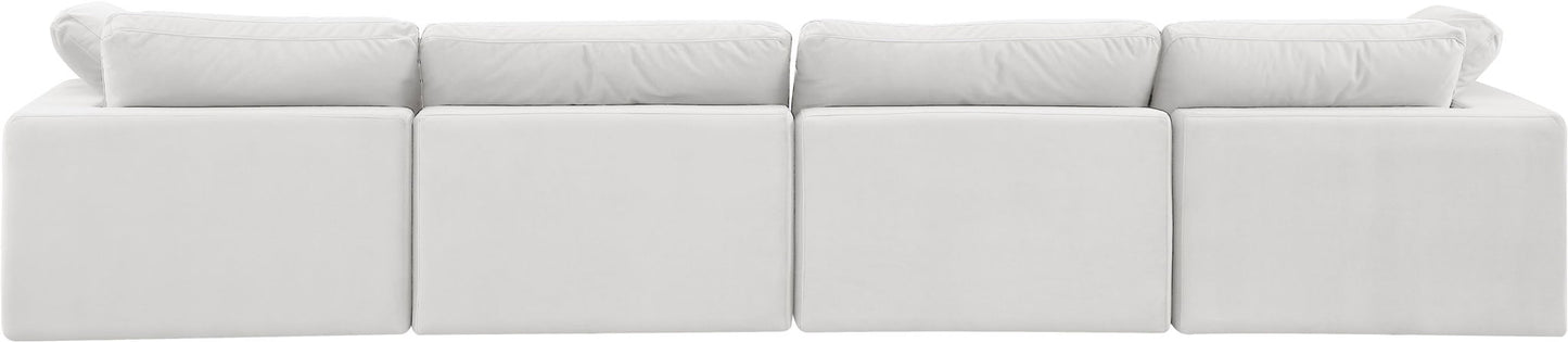 Comfy - Velvet Modular Sofa 4 Seats