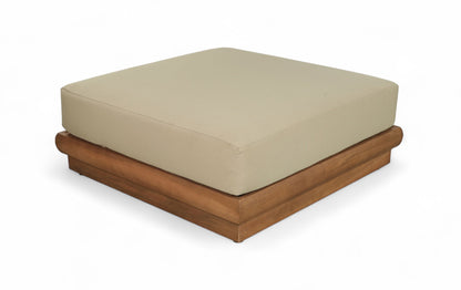 Mirella - Water Resistant Fabric Upholstered Outdoor Patio Modular Ottoman