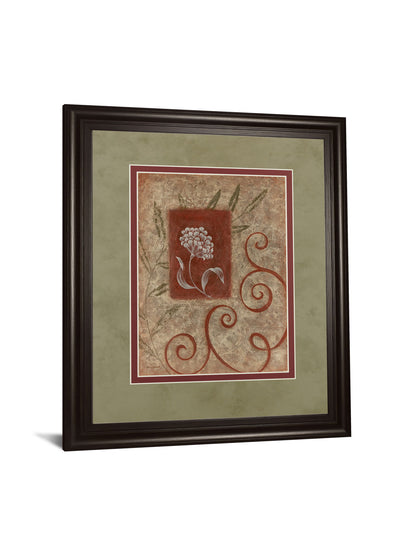 Florescence I By Jane Carroll - Framed Print Wall Art - Beige