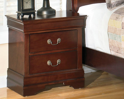 Alisdair - Reddish Brown - Two Drawer Night Stand