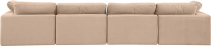 Comfy - Velvet Modular Sofa 4 Seats
