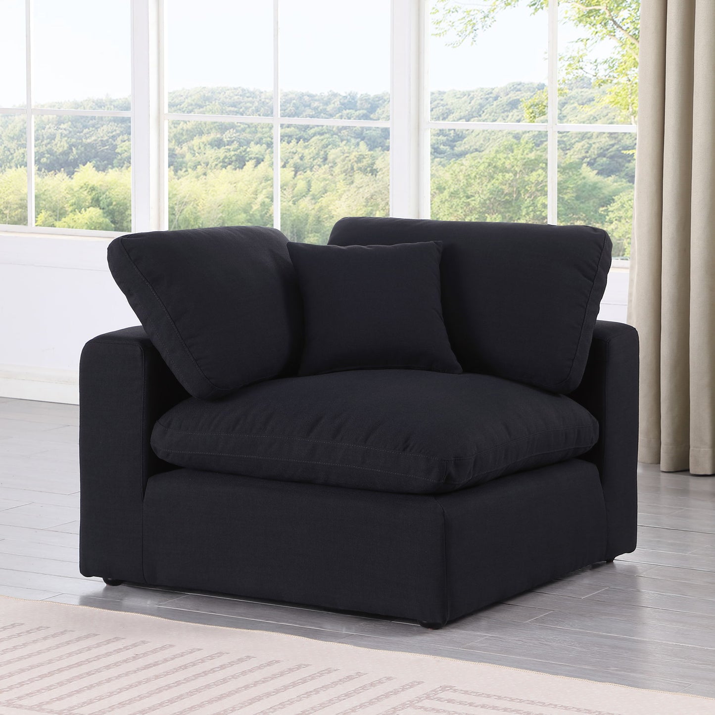 Comfy - Linen Corner Chair