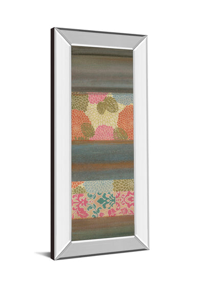Pretty In III By Willie -aldridge - Mirror Framed Print Wall Art - Dark Gray