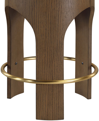 Bocceli - Counter Stool - Brown Base