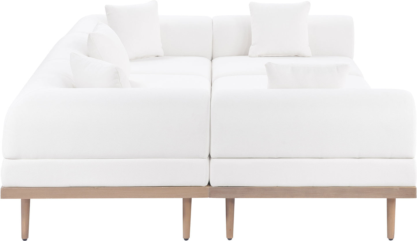 Laguna - 6 Piece 142" Outdoor Patio Modular Sectional