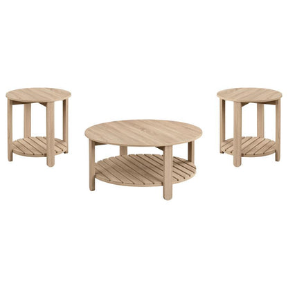 Fowler - Round Coffee Table Set