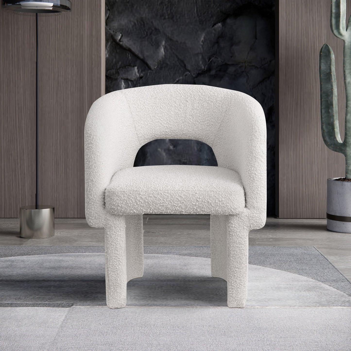 Emmet - Boucle Dining Chair / Accent Chair