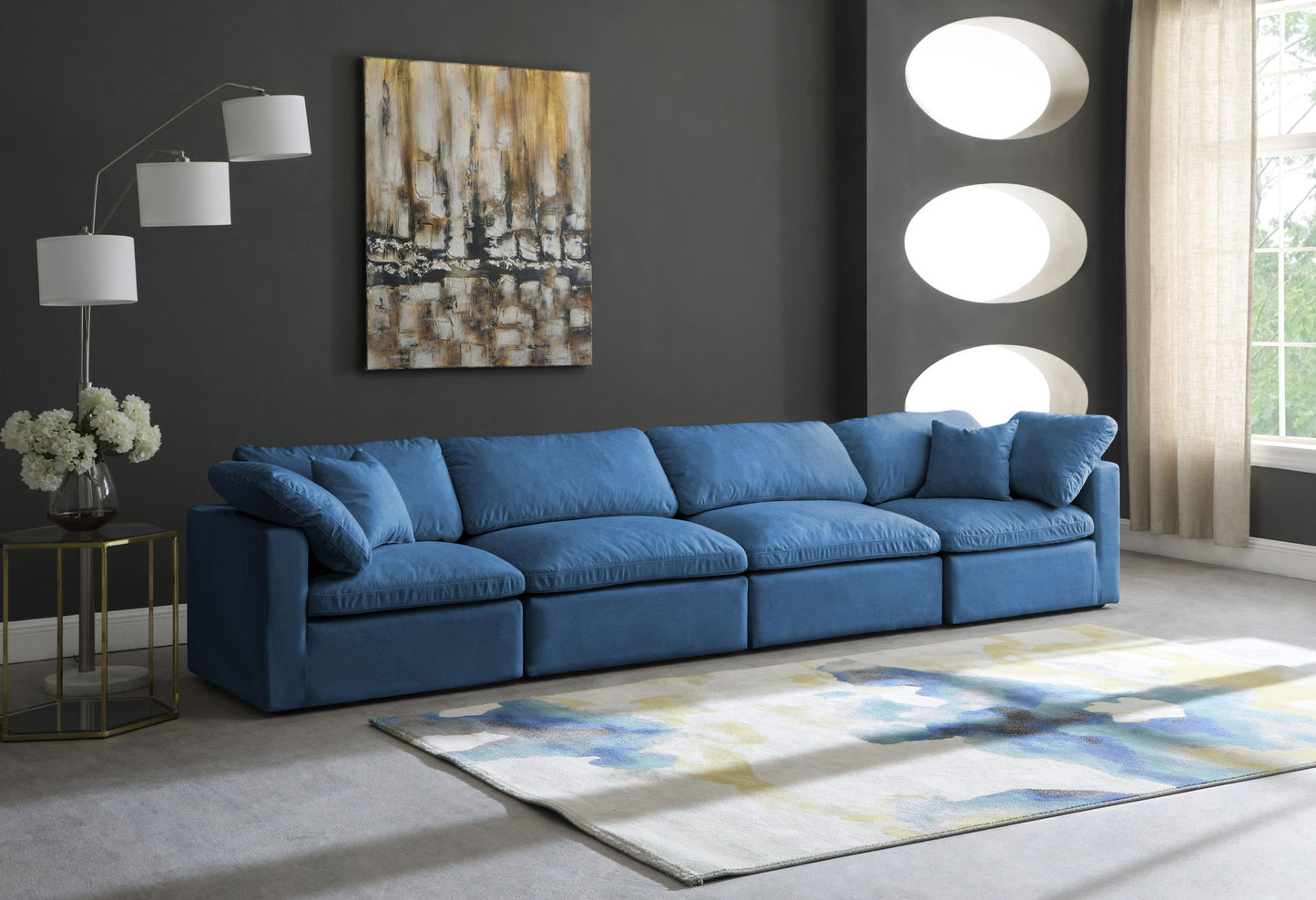 Plush - Modular 4 Seat Sofa