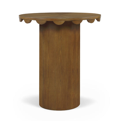 Dahlia - Solid Wood And Natural Cane Table