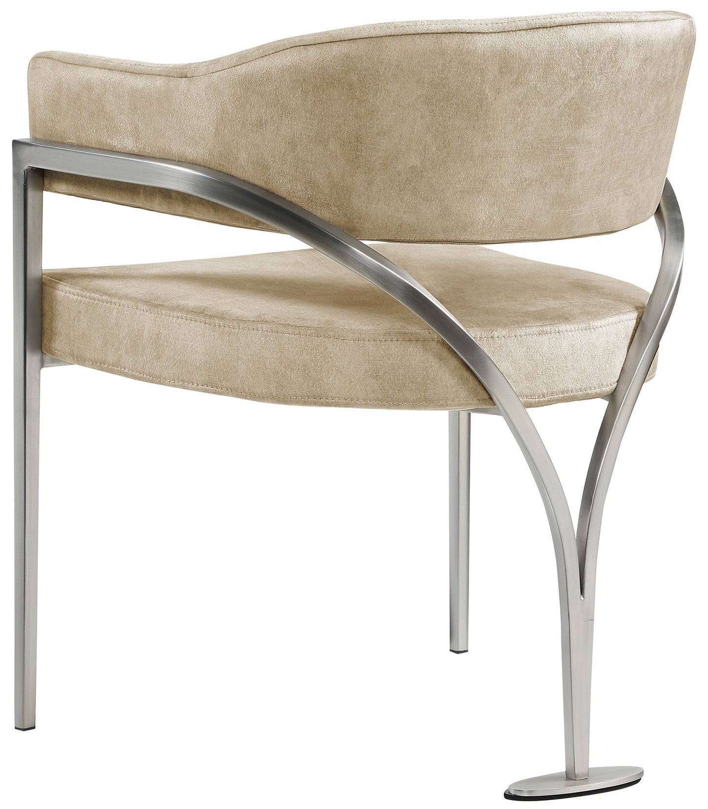 Madelyn - Dining Chair (Set of 2) - Brushed Chrome