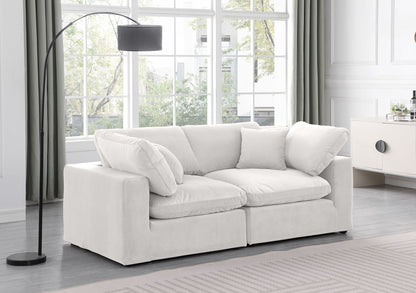 Comfy - Velvet Modular Sofa 2 Seats