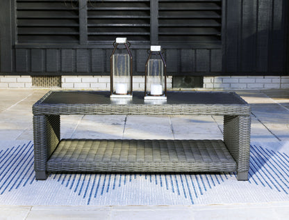 Elite Park - Gray - Rectangular Cocktail Table