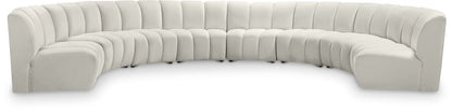 Infinity - 8 Piece Velvet Modular Sectional