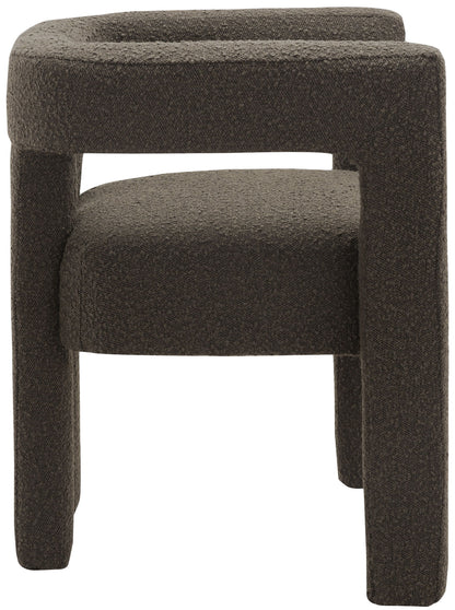 Athena - Boucle Fabric Dining Chair