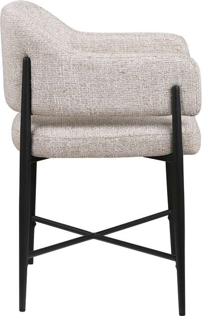 Dame - Fabric Upholstered Dining Chair (Set of 2)