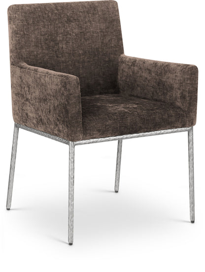 Reeves - Dining Chair With Silver Legs (Set of 2)