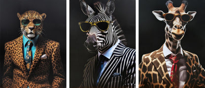 Professional Zoo (Set of 3) - Black